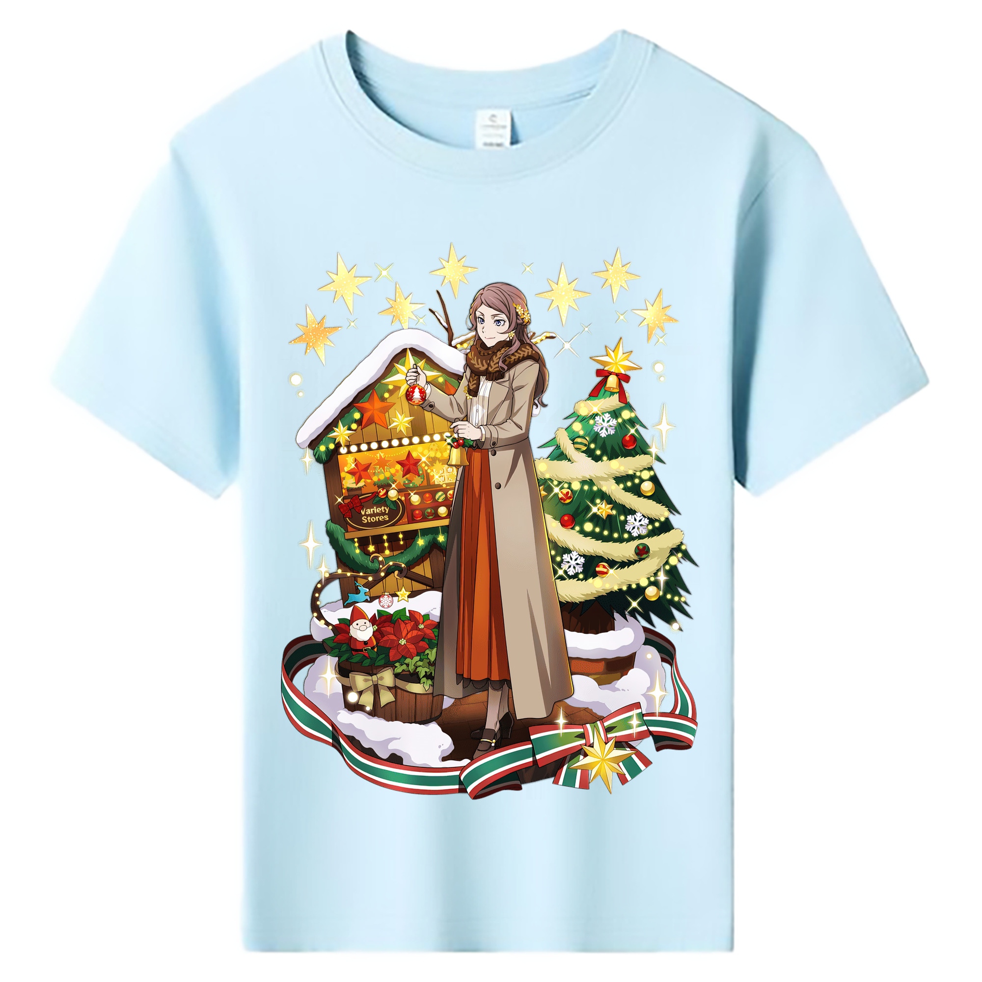 （画像用） 文豪ストレイドッグス Bungo Stray Dogs 綿100％キッズTシャツ（フロントプリント）